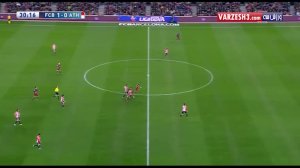 بارسلونا 6-0 بیلبائو (هتریک سوارز)