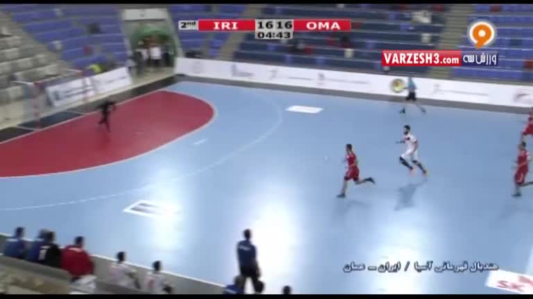 ایران 32-27 عمان (قهرمانی هندبال آسیا)