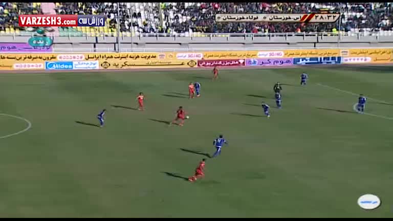 استقلال خوزستان 0-1 فولاد