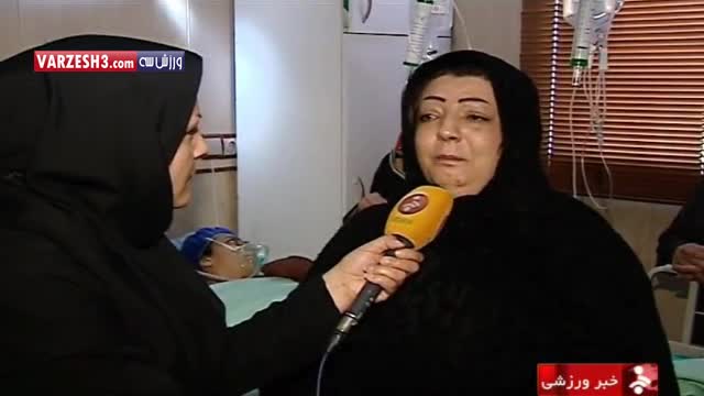 روز های سخت سارا عبدالملکی در بیمارستان