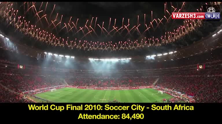 استادیوم های فینال بزرگترین رقابت های جهان