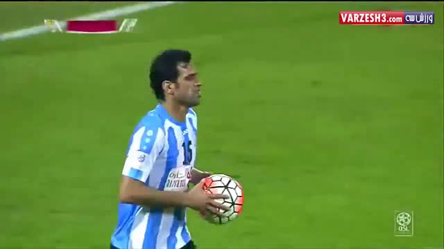 پنالتی دقیقه ۹۳ مسعود شجاعی مقابل الوکره