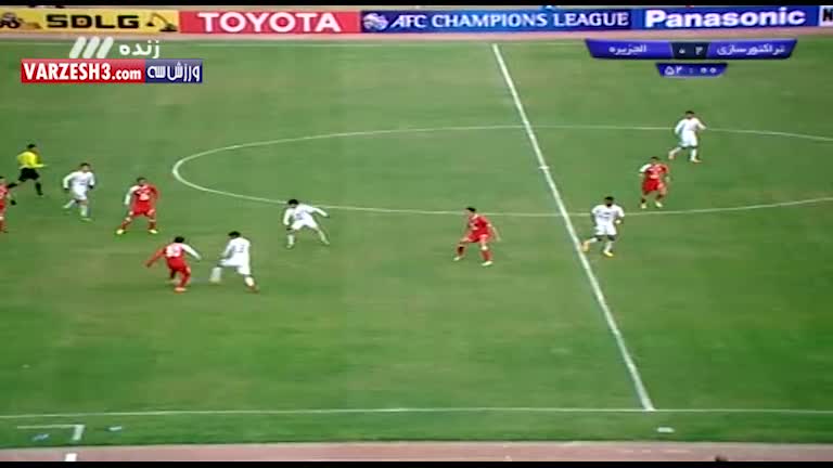 خلاصه بازی تراکتورسازی 4-0 الجزیره