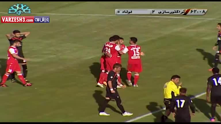 خلاصه بازی تراکتورسازی 3-2 فولاد