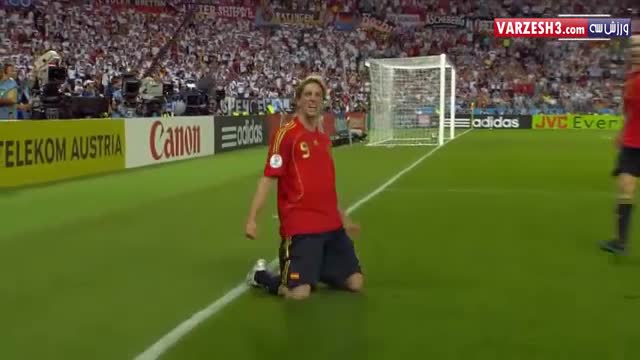 اسپانیا 1-0 آلمان (فینال یورو 2008)