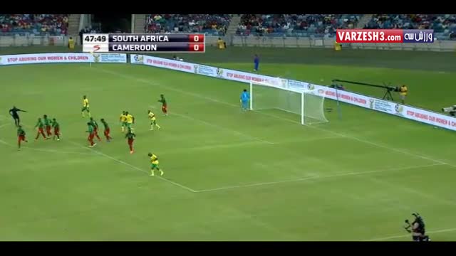 خلاصه بازی آفریقای جنوبی 0-0 کامرون