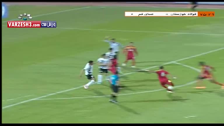 خلاصه بازی فولاد 0-0 صبا