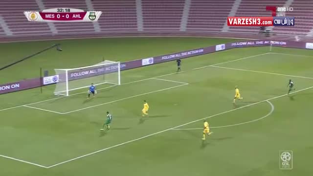 المسیمیر 0-2 الاهلی (درخشش جباری)