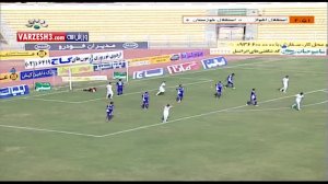 خلاصه بازی استقلال اهواز 0-1 استقلال خوزستان