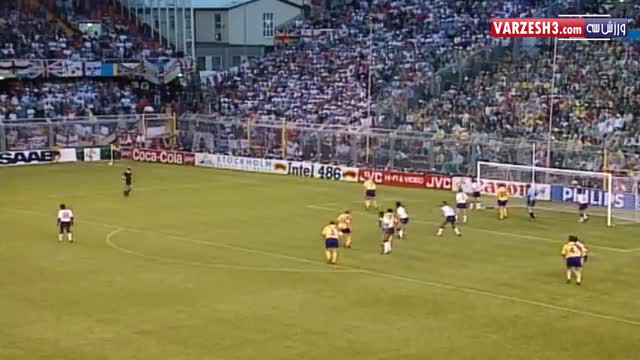 بازی خاطره انگیز سوئد 2-1 انگلیس (جام ملتهای اروپا 1992)