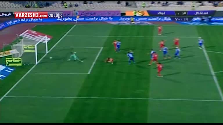 خلاصه بازی استقلال 3-0 فولاد