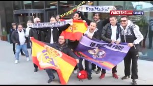 شور و هیجان هواداران رئال مادرید در شهر منچسترسیتی