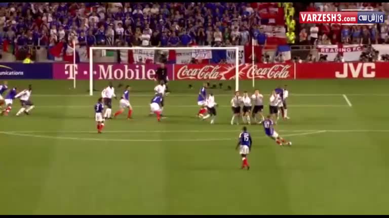 بازی خاطره انگیز فرانسه 2-1 انگلستان (یورو2004)