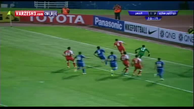 خلاصه بازی تراکتور 3-1 النصر