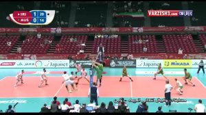 خلاصه والیبال ایران 3-0 استرالیا ( انتخابی المپیک)