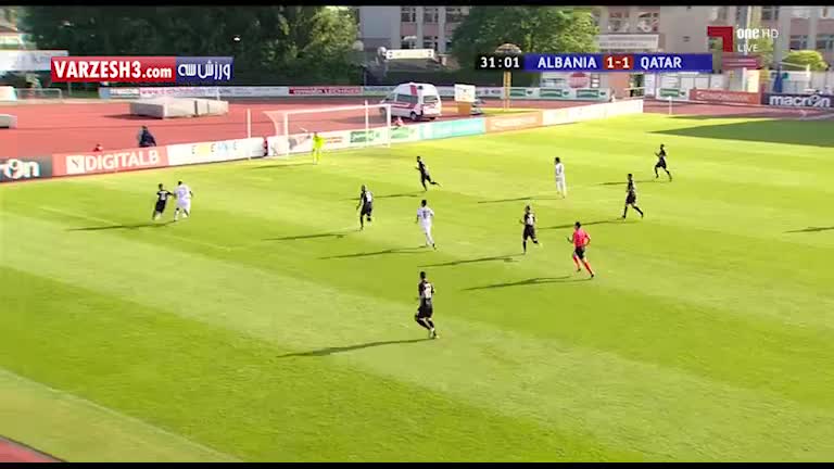 خلاصه بازی آلبانی 3-1 قطر