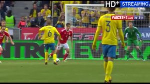 خلاصه بازی سوئد 3-0 ولز