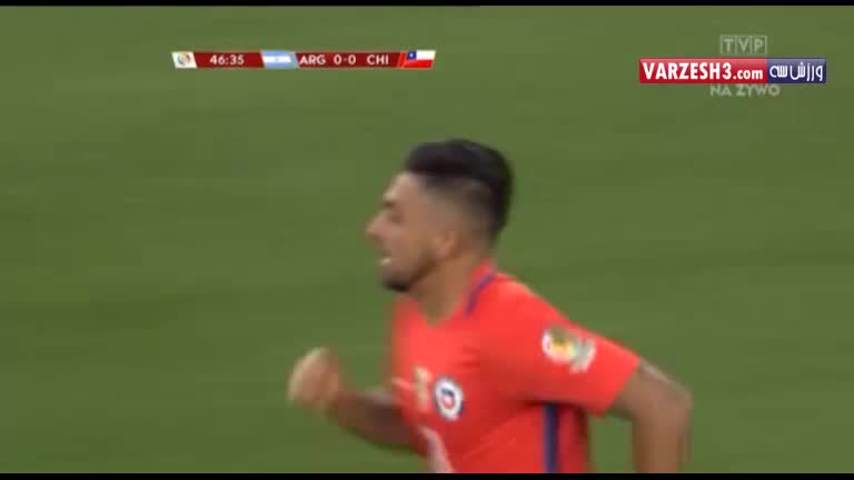 خلاصه بازی آرژانتین 2-1 شیلی