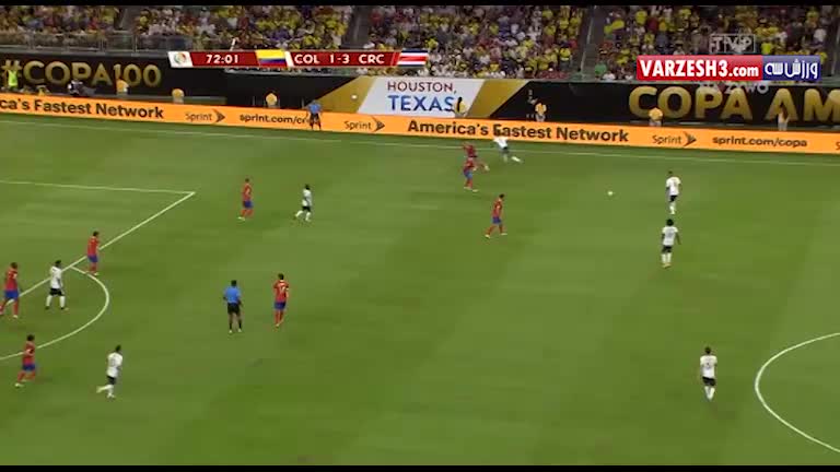 خلاصه بازی کلمبیا 2-3 کاستاریکا