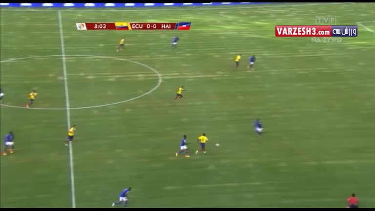 خلاصه بازی اکوادور 4-0 هائیتی