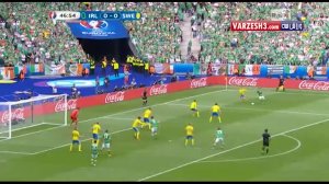 خلاصه بازی ایرلند 1-1 سوئد (یورو 2016)
