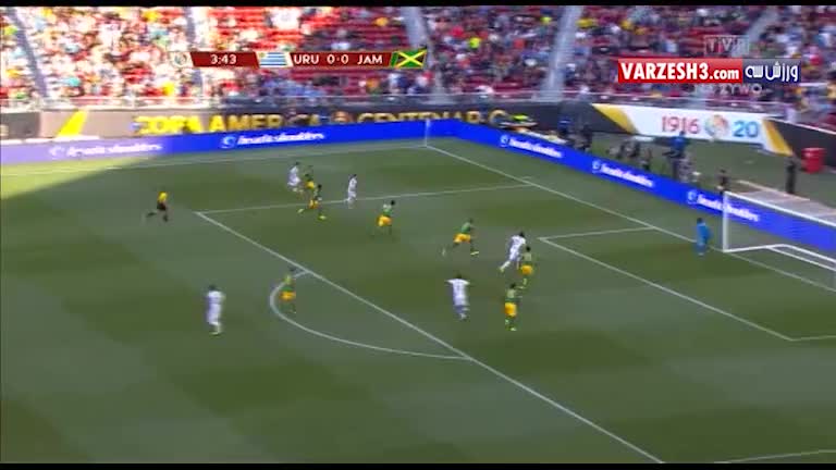 خلاصه بازی اروگوئه 3-0 جامائیکا