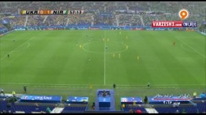 توقف بازی اوکراین - ایرلند به دلیل بارش تگرگ
