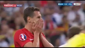 خلاصه بازی آلمان 0-0 لهستان (یورو 2016)