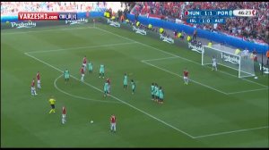 خلاصه بازی مجارستان 3-3 پرتغال (درخشش رونالدو)