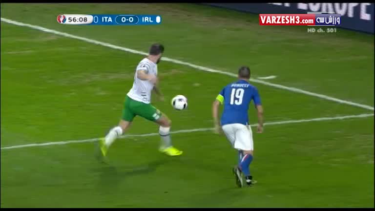 خلاصه بازی ایتالیا 0-1 جمهوری ایرلند