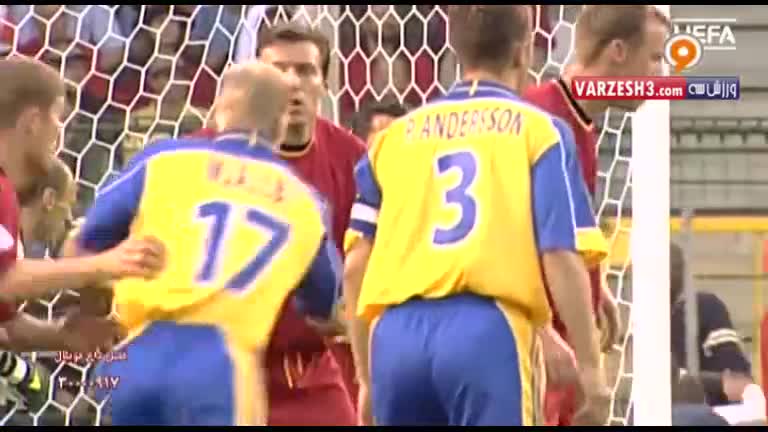 بازی خاطره انگیز بلژیک 2-1 سوئد (یورو 2000)