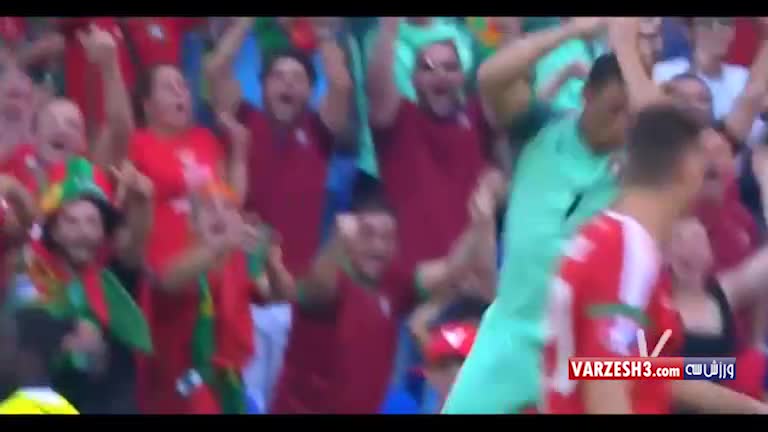 لحظات برتر و تماشایی همراه با رونالدو در یورو 2016