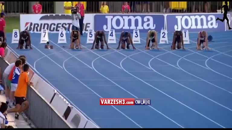 لحظه رکورد شکنی حسن تفتیان در دو 100 متر