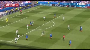 خلاصه بازی فرانسه 2-1 جمهوری ایرلند