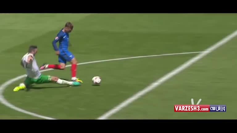 عملکرد آنتون گریژمان ناجی فرانسه در یورو 2016