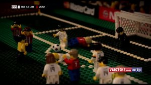 شبیه سازی کامل فینال لیگ قهرمانان اروپا با لگو