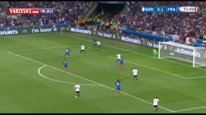 خلاصه بازی آلمان 0-2 فرانسه
