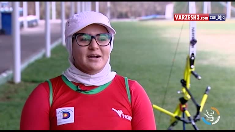 زهرا نعمتی تنها بانوی المپیکی تیر و کمان ایران
