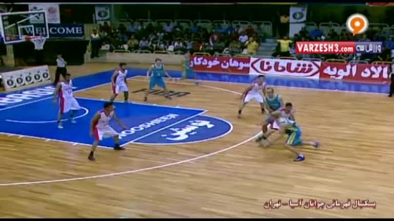 خلاصه بسکتبال ایران 90-59 قزاقستان