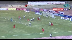 خلاصه بازی نفت تهران 0-1 سپاهان