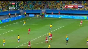 خلاصه بازی دانمارک 0-4 برزیل