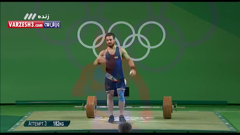 حرکات یک ضرب کیانوش رستمی در المپیک ریو
