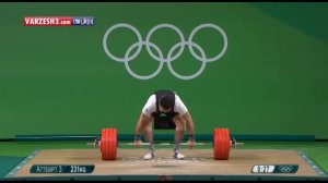 حرکات دو ضرب محمدرضا براری در المپیک ریو