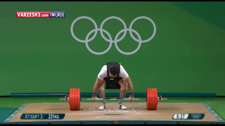 حرکات دو ضرب محمدرضا براری در المپیک ریو