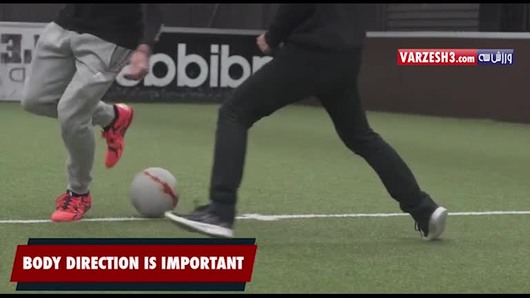 آموزش لایی زدن در فوتبال خیابانی