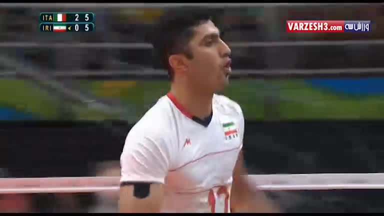 خلاصه والیبال ایران 0-3 ایتالیا