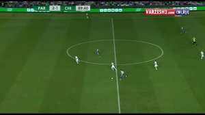 خلاصه بازی پاراگوئه 2-1 شیلی