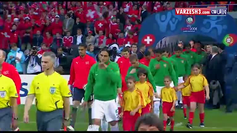 بازی خاطره انگیز سوئیس 2-0 پرتغال (یورو 2008)