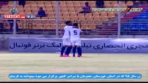 خلاصه بازی صنعت نفت آبادان 1-1 استقلال خوزستان 