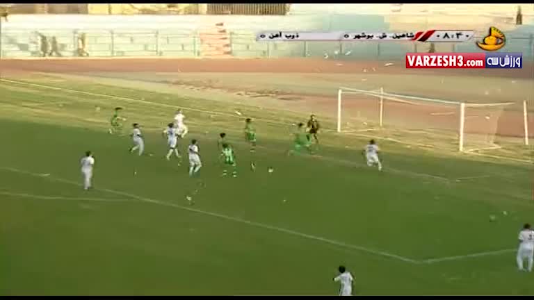 خلاصه بازی شهرداری بوشهر 0-0 ذوب آهن (پنالتی 5-6)